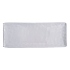 51032-Melamine White Rectangular plate-36/Case