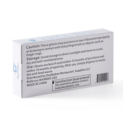 51005-Disposable Nitrile Gloves (Blue, Large)-1000pcs/Case