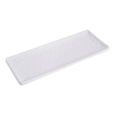 51031-Melamine White Rectangular plate-12/Box