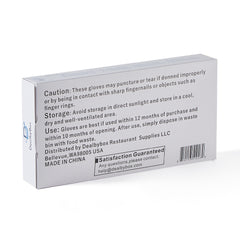 51027-Plastic Food Safe Gloves, Disposable Gloves (Medium)-2000pcs/Case