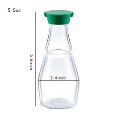 51166 - Green Top Soy Sauce Dispenser Bottle 5.5 OZ, 48/case