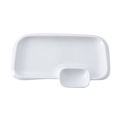 51108-10"Ceramic Dumpling/Sushi/Sashimi Plates with Sauce Dish-24/Case