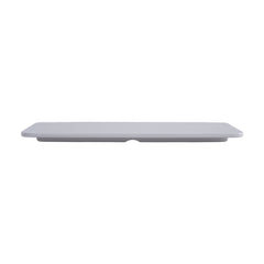 51037-Melamine White flat plate-48/Case