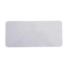 51037-Melamine White flat plate-48/Case