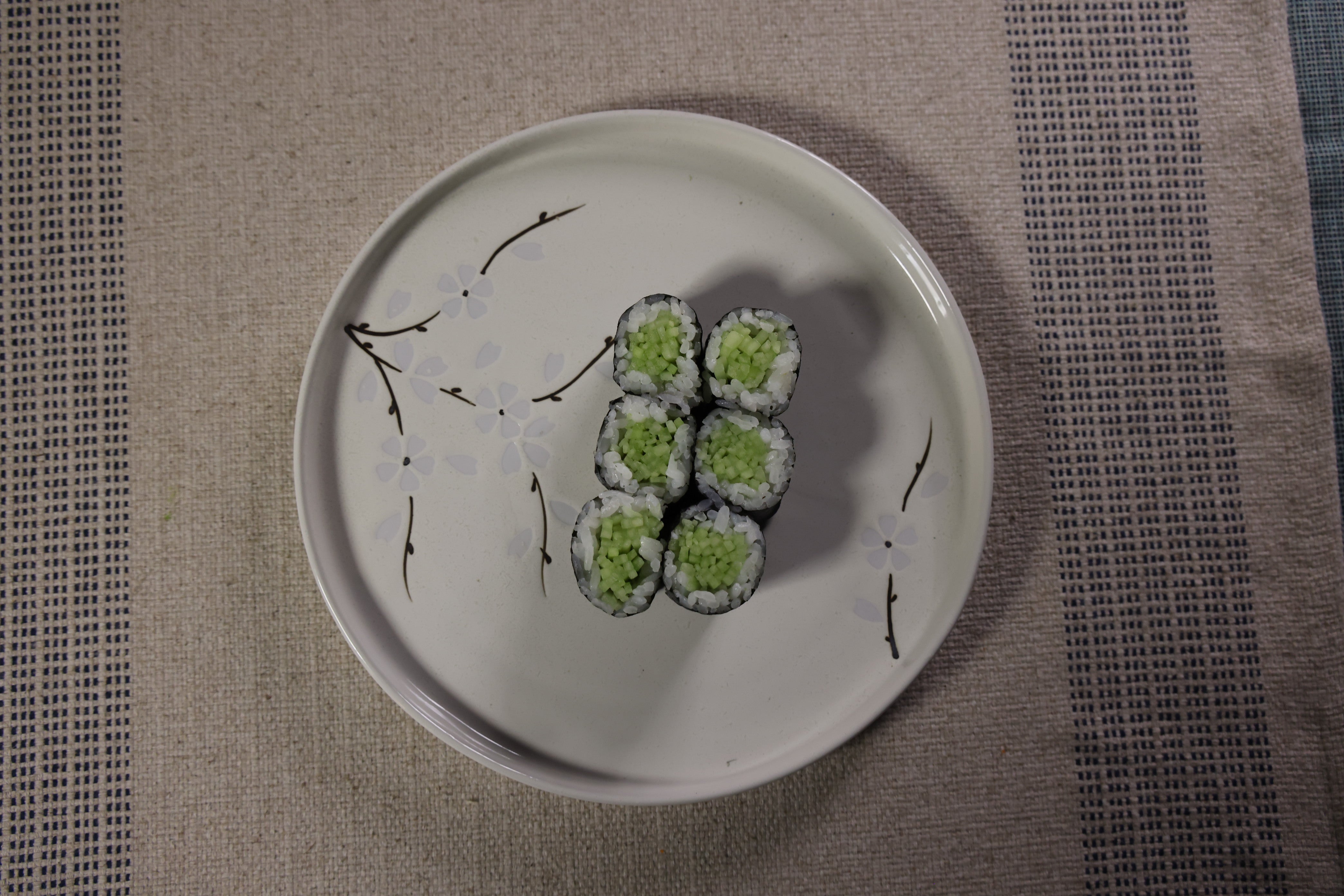 51237- White Sakura 8" Rimmed Round Porcelain Coupe Plate , 24/case