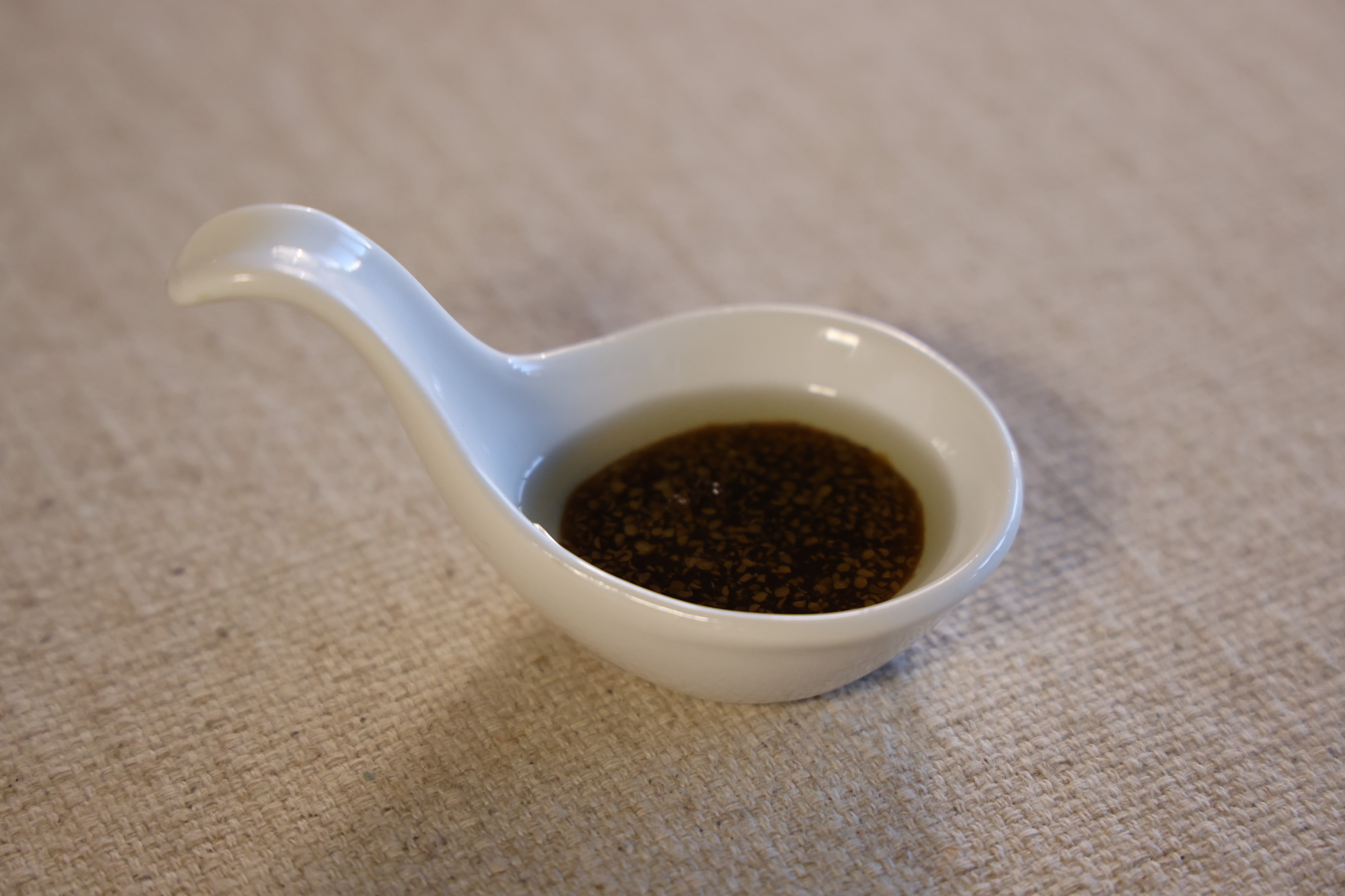 51099-3.93"Ceramic Appetizer / Tasting Spoon-216/Case