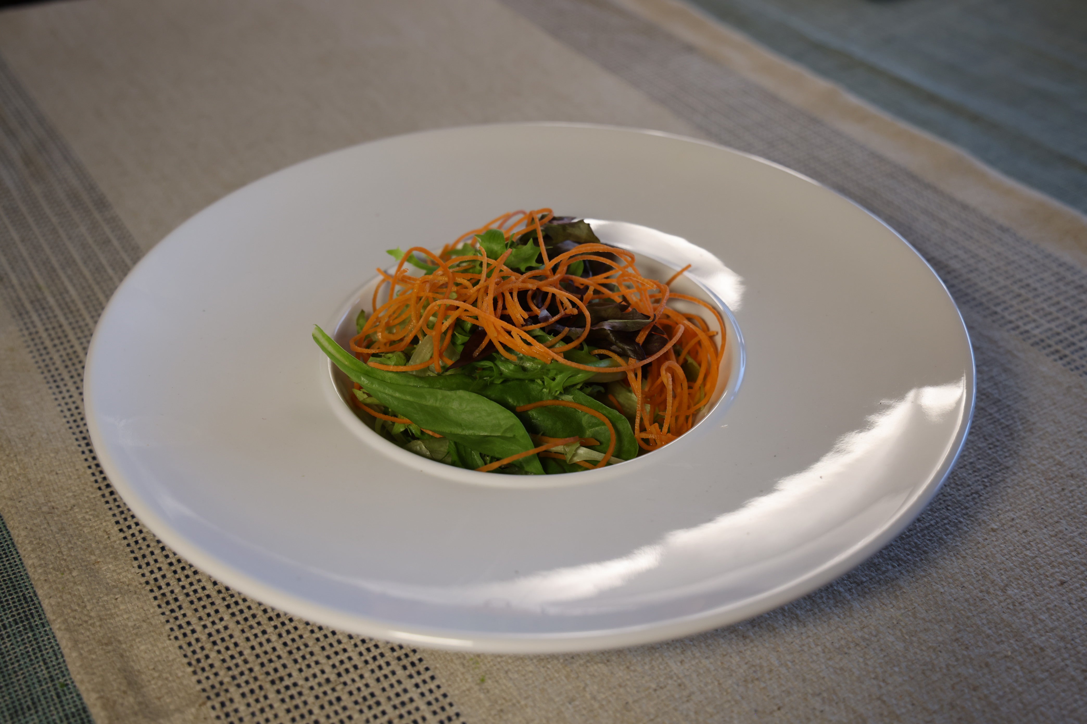 51041-Melamine Pasta Bowl, White Shallow Bowl Plates,Rimmed Bowls -24/Case