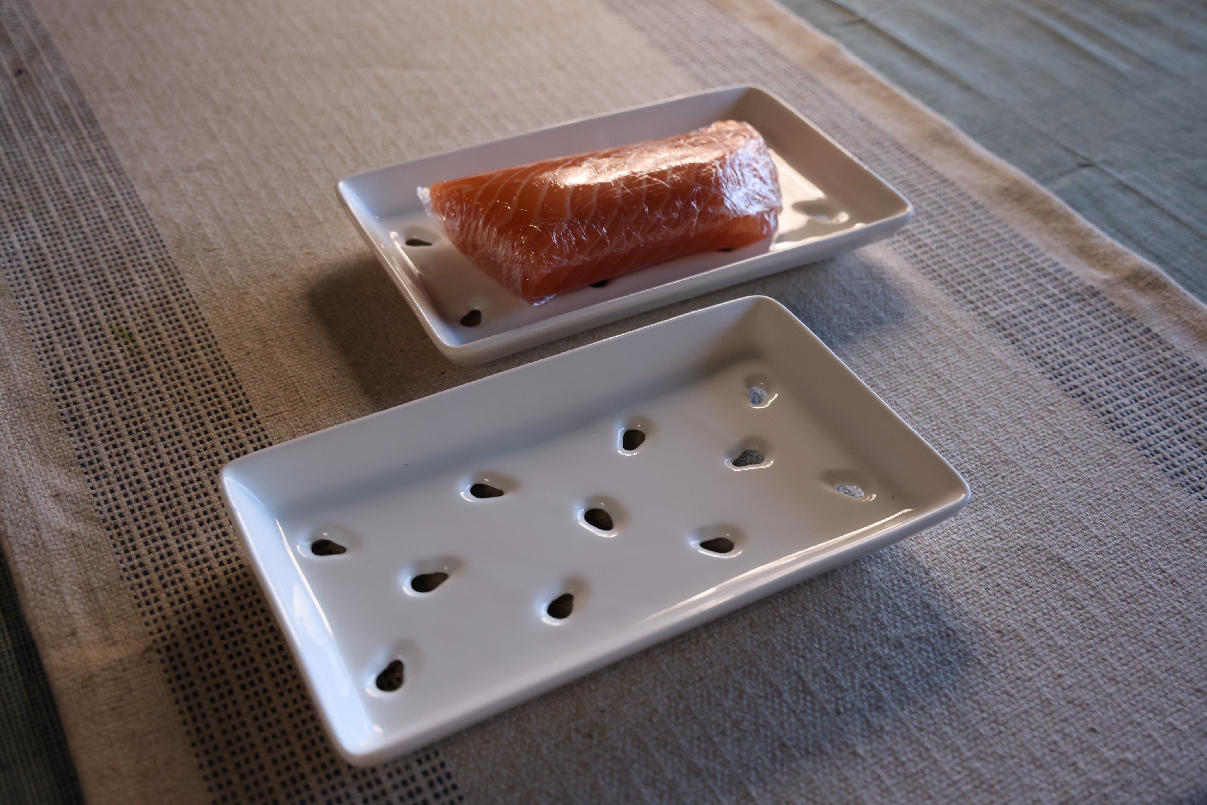 51116-Ceramic Sushi Netazara-White-24/Case