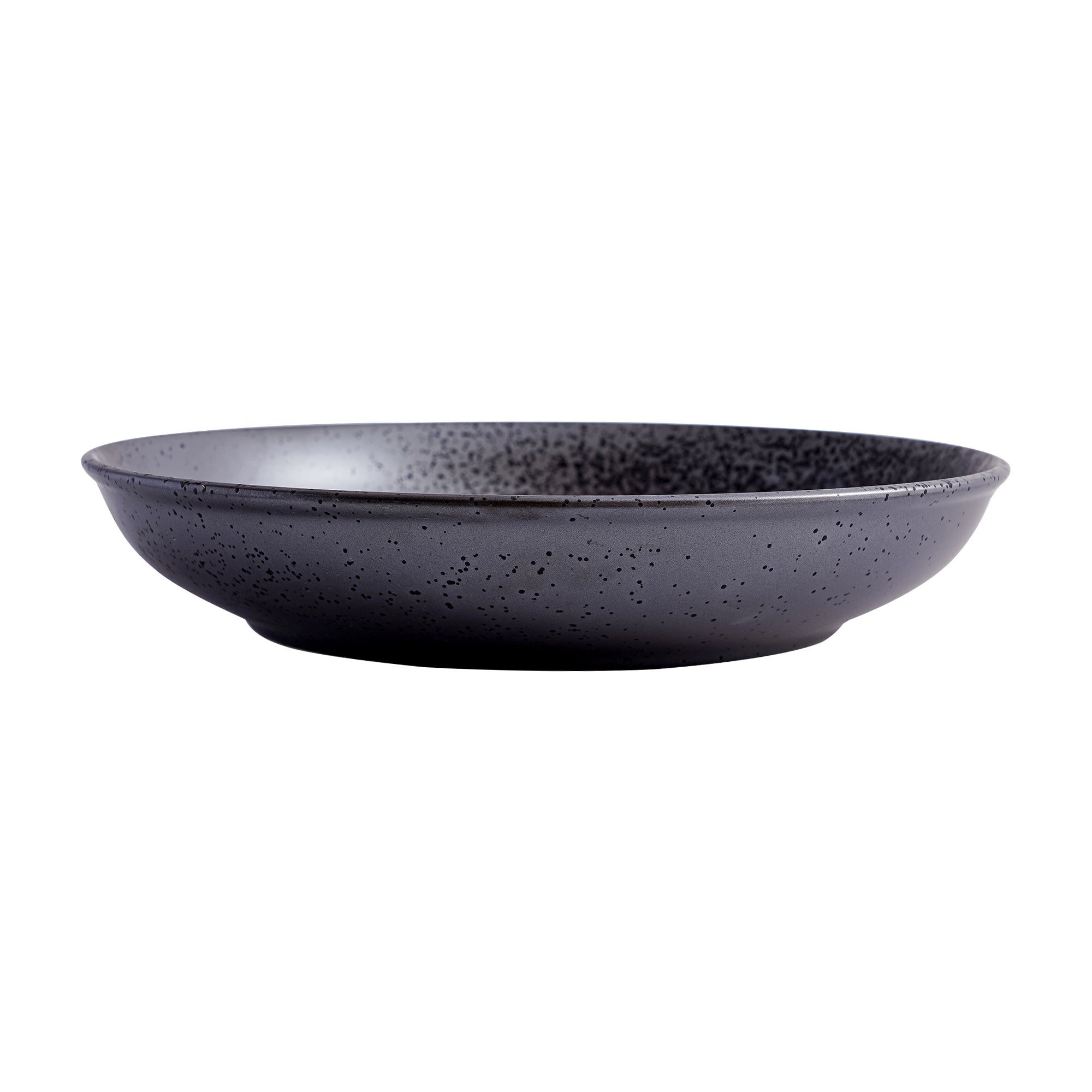 51217 - Dark Brown 8" Diner Bowl, Shallow Bowl, Serving Plate, 24/Case