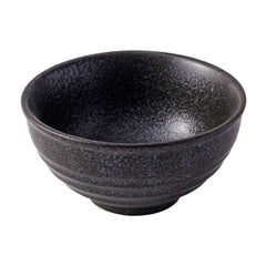 51064-Matte Black 8 OZ Ceramic Cereal Bowls,  Rice Bowls,Restaurant Serving Bowls-48/Case