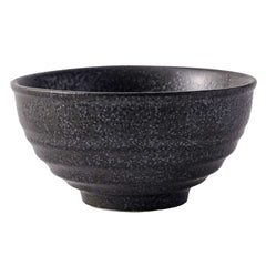 51064-Matte Black 8 OZ Ceramic Cereal Bowls,  Rice Bowls,Restaurant Serving Bowls-48/Case