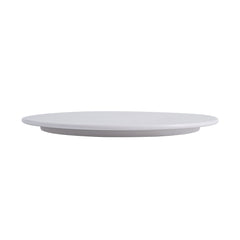 51033-Melamine White round plate-36/Case