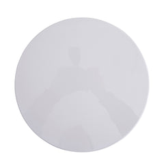 51033-Melamine White round plate-36/Case
