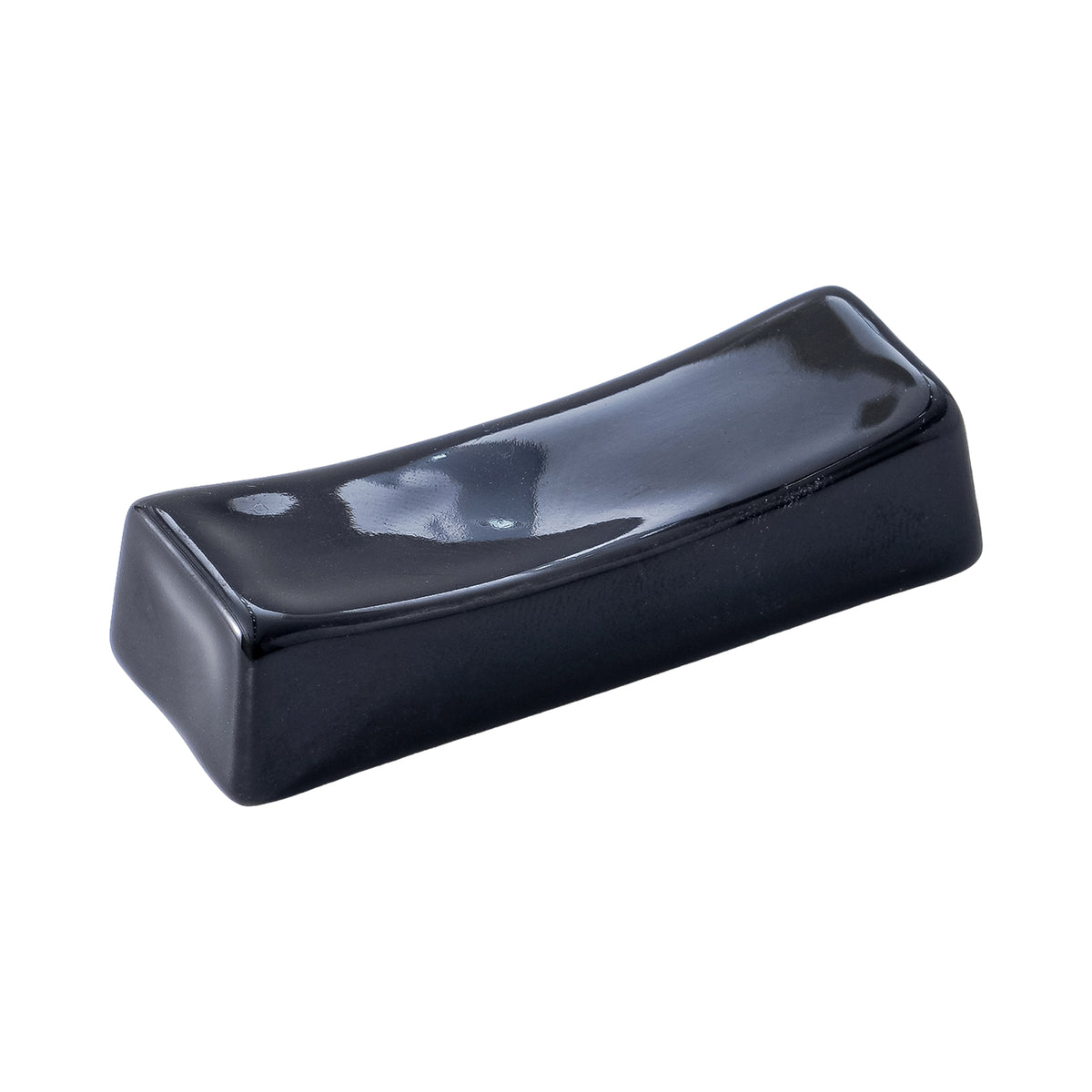 51102-2.5"Ceramic Chopstick Rest-BLACK-432/Case