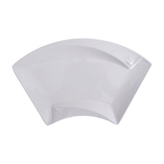51040-Melamine Scalloped Plate-48/Case
