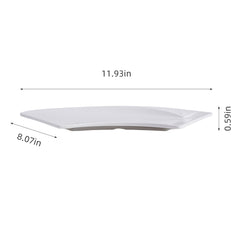 51040-Melamine Scalloped Plate-48/Case