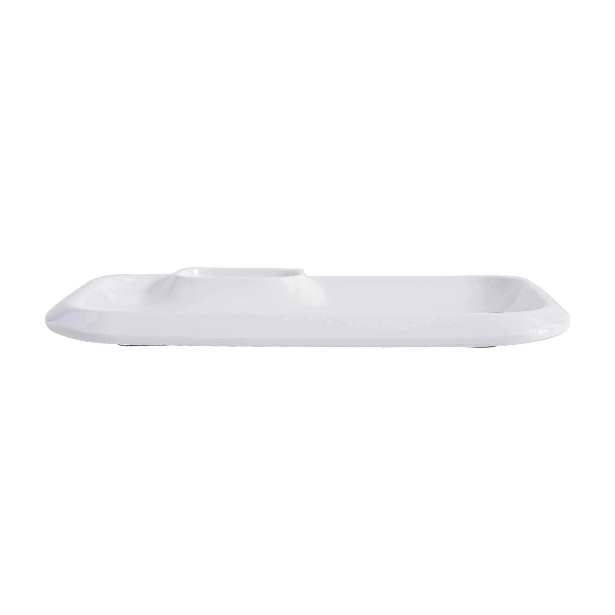 51039-Melamine Dumpling Plates with Vinegar Dish-16/Box