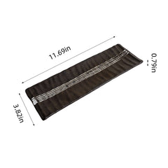 51052-Matte Black Ceramic Food Serving Platters (12 x 3 3/4Inch Rectangle Plates)with Creative Elegant Design,24/Case