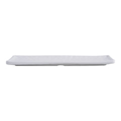 51031-Melamine White Rectangular plate-12/Box