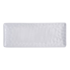 51031-Melamine White Rectangular plate-12/Box