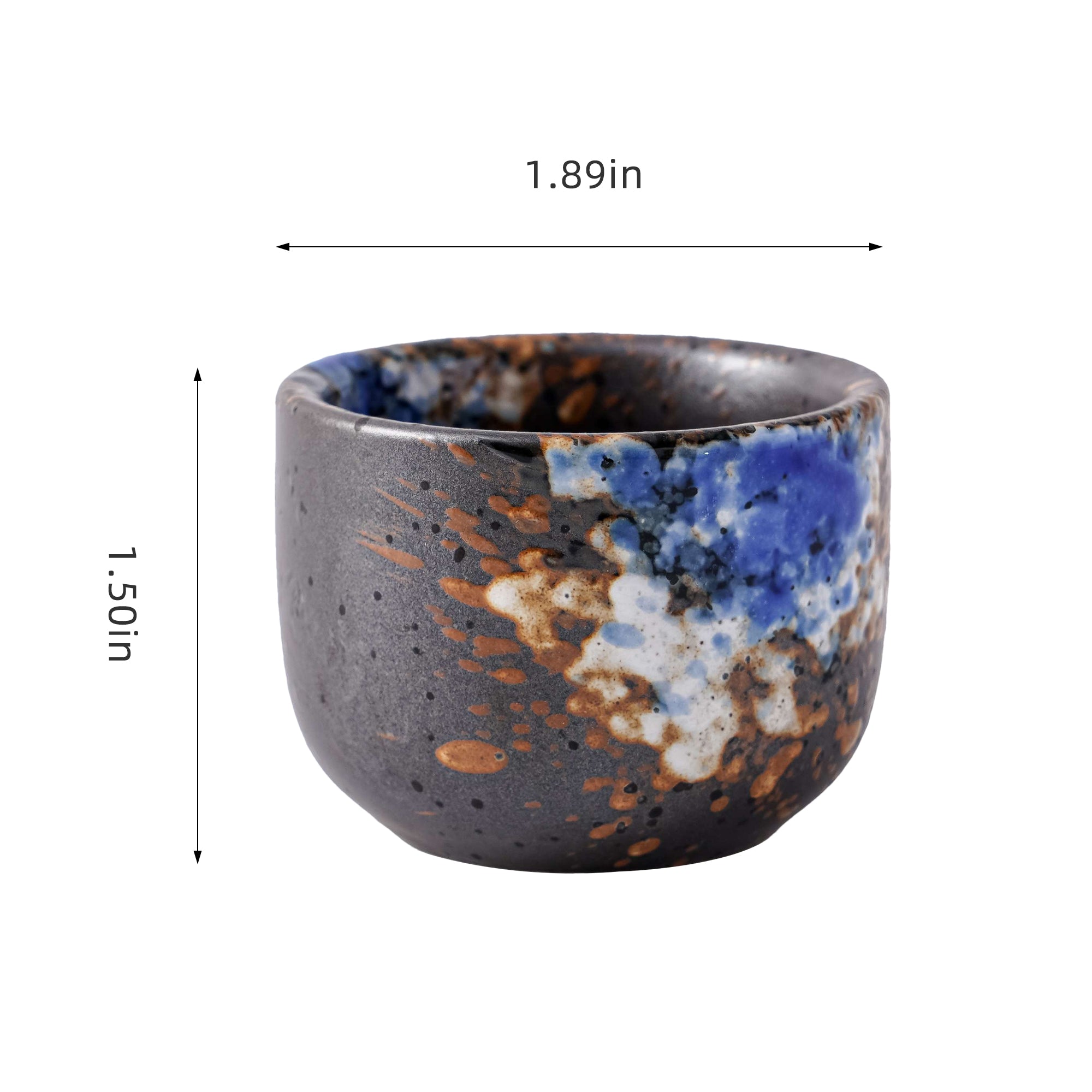 51045-Ceramic Sake Tea Cup-216/Case