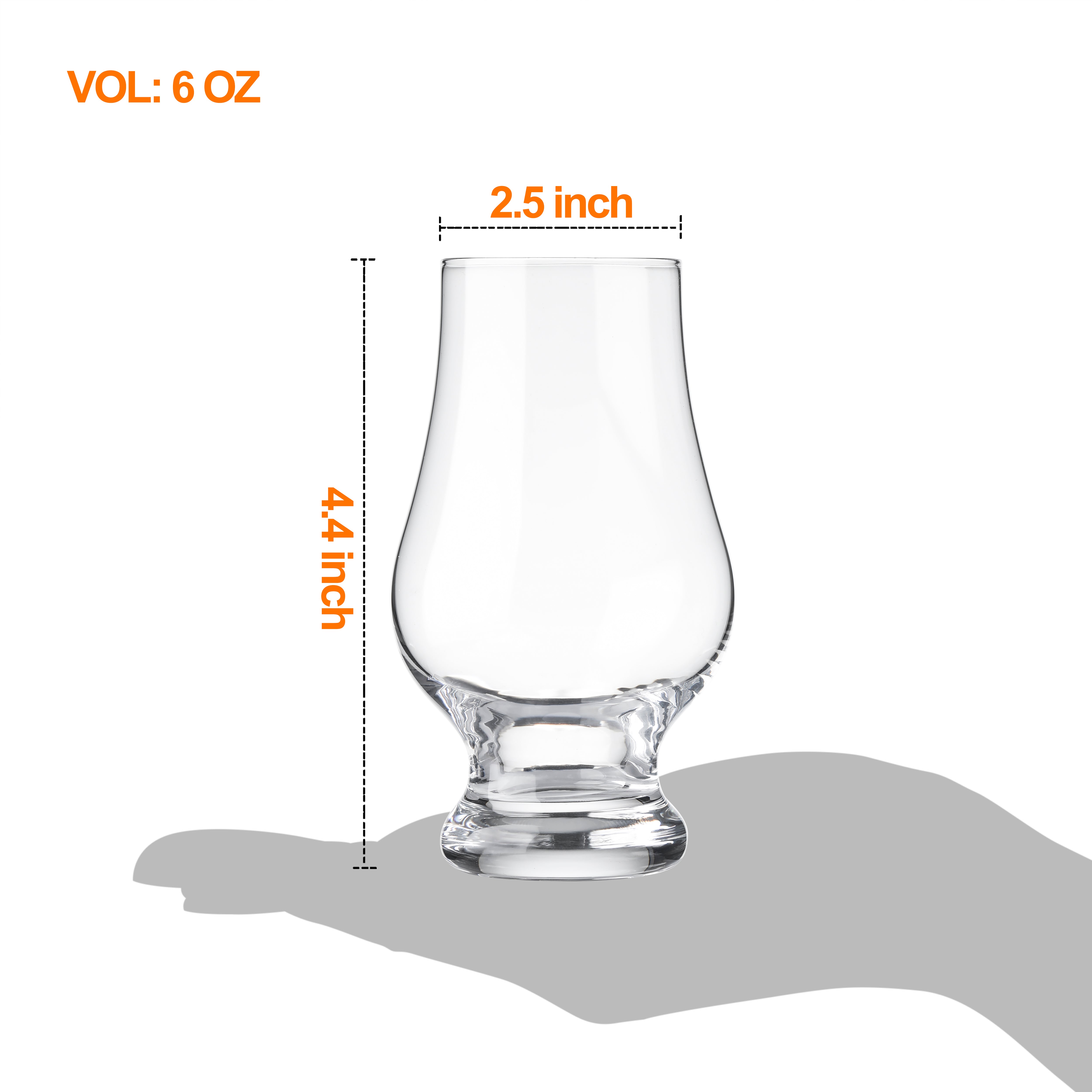 51365-Glencairn Whisky Glass, 48/Case