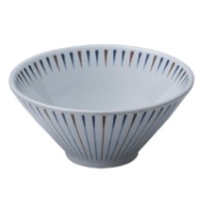51091-Melamine Bowl with Vertical Stripes-36/Case